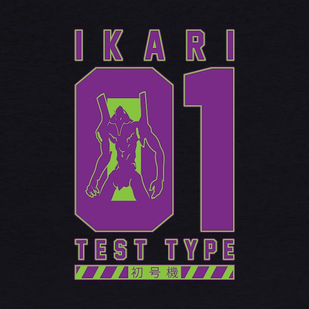 UNIT 01 - IKARI TEST TYPE by DCLawrenceUK